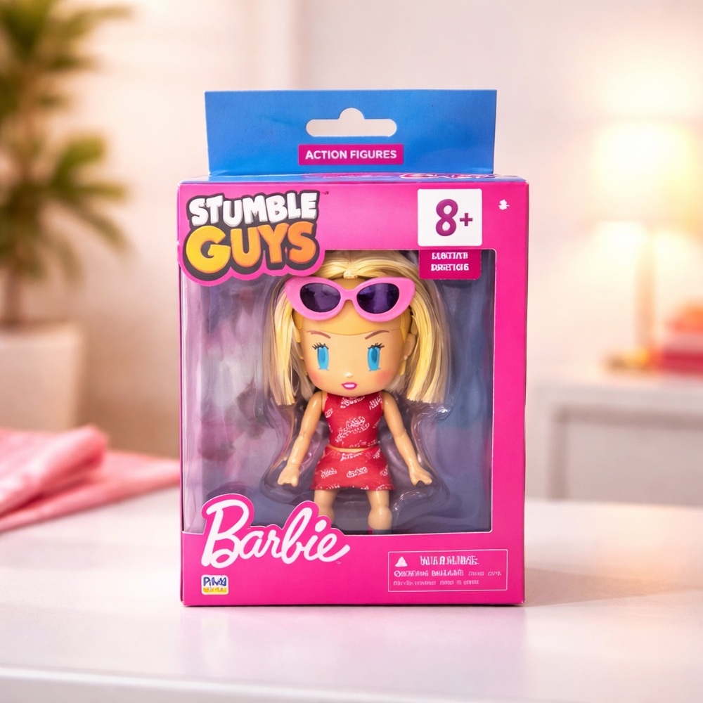 New Stumble Guys Barbie Limited Edition Action Figure